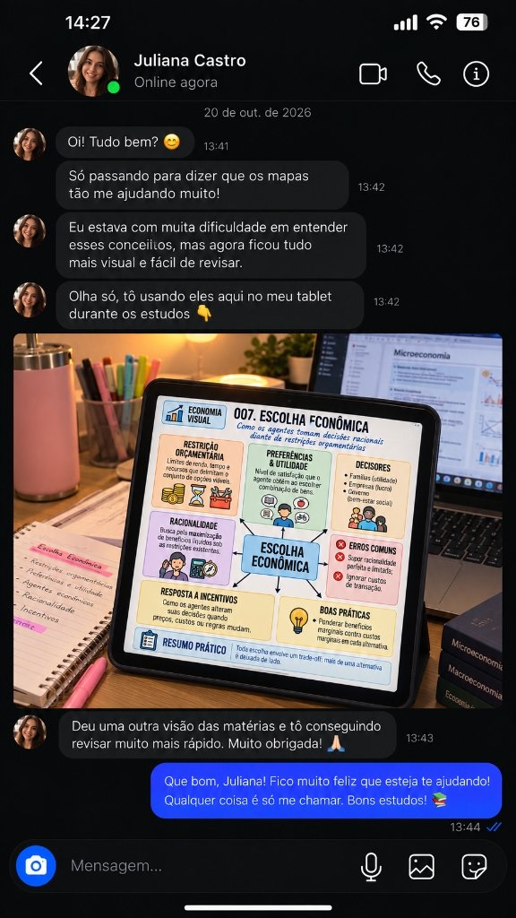 Depoimento Juliana Castro - Economia Visual