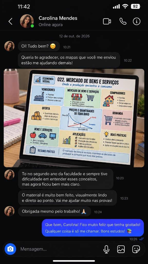 Depoimento Carolina Mendes - Economia Visual